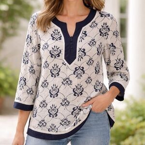 Vintage Saint Tropez West Linen Shirt